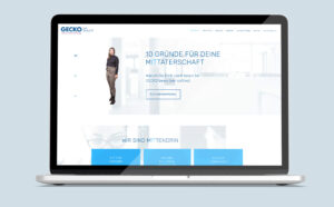 GECKO Softwareentwicklung Webdesign Relaunch 1